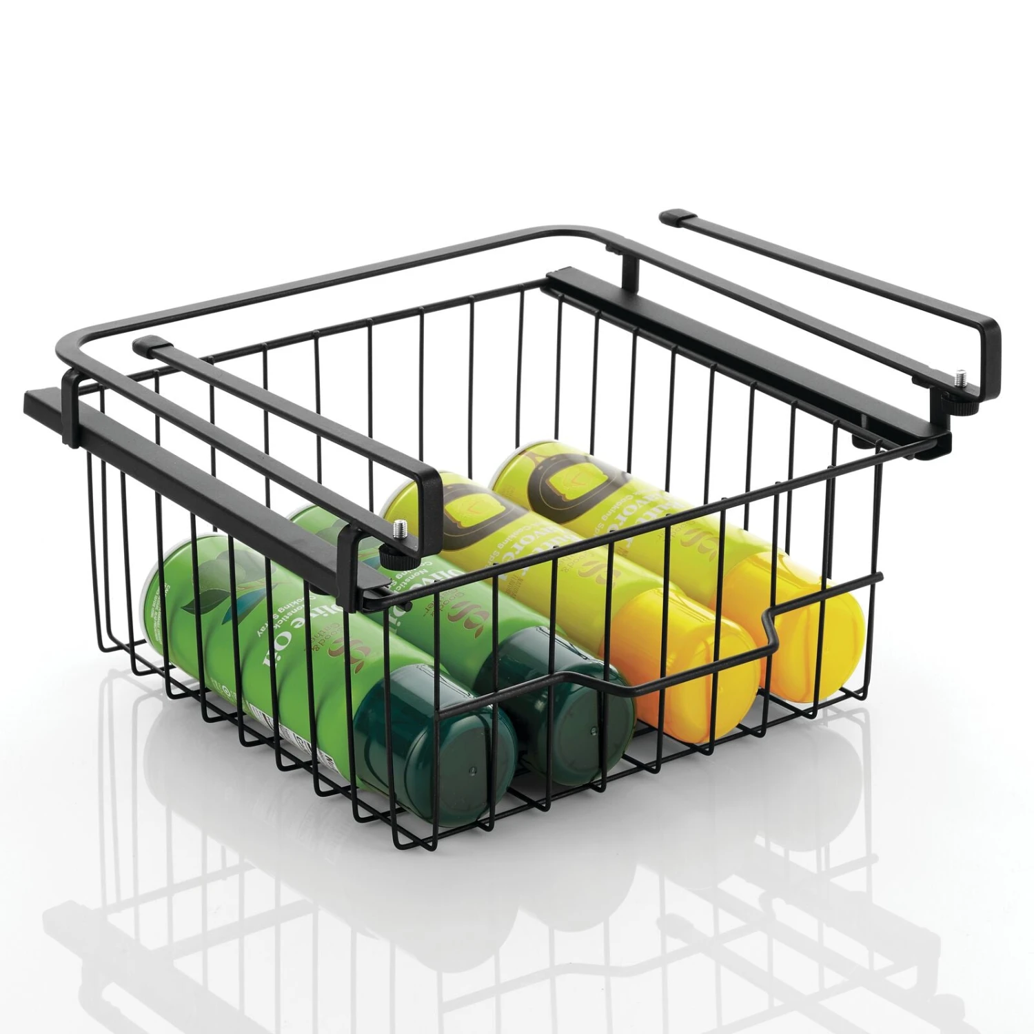 Under Shelf Sliding Basket 11 x 11 x 7 Under Shelf Sliding Basket 11 X 11 X 7 -mDesign 1600 Square JPG 16615MDK.PT05