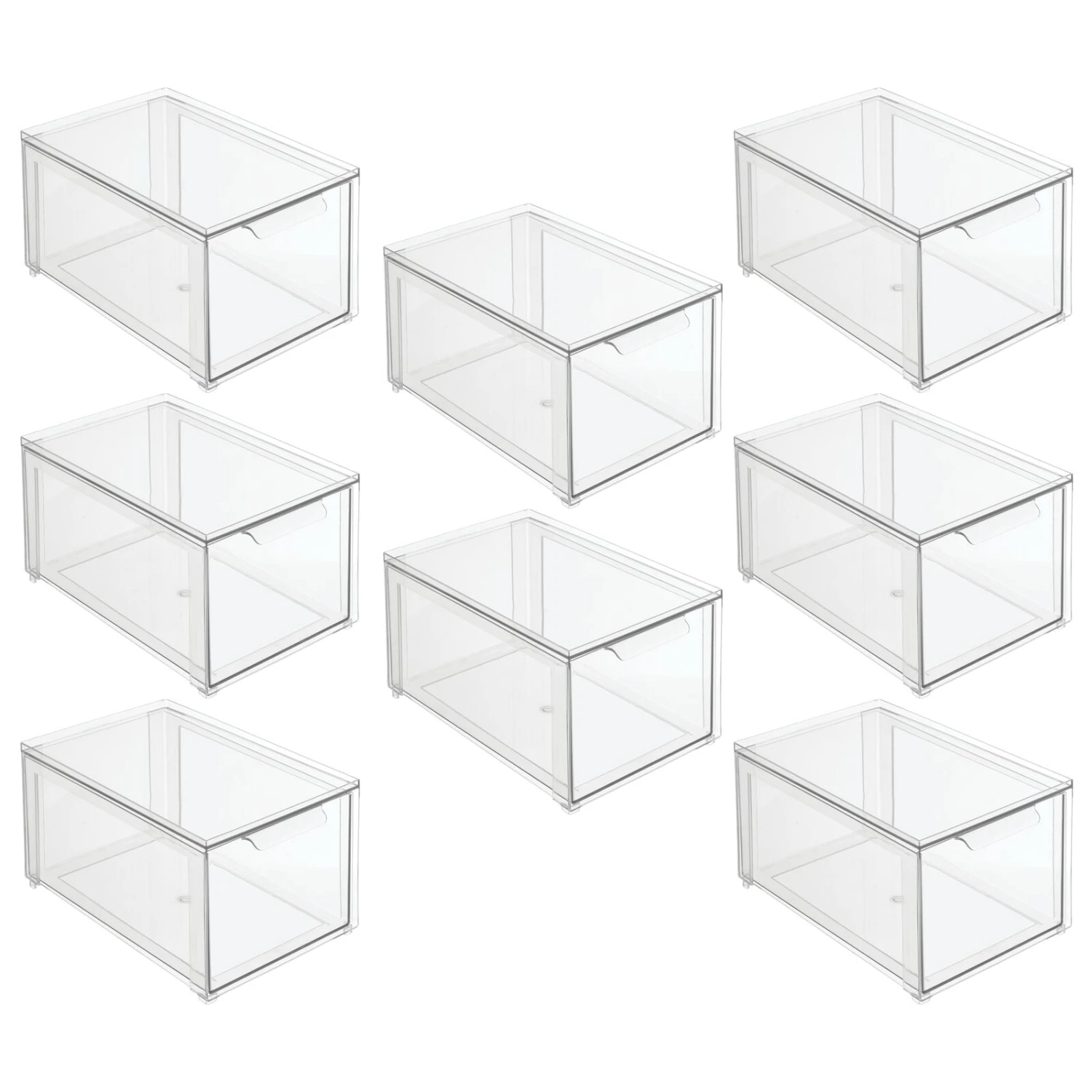 Stackable Closet Storage Drawer 12 x 8 x 6 Stackable Closet Storage Drawer 12 X 8 X 6 -mDesign 1600 Square JPG 16819MDCO.MAIN 3 a79f3207 6b23 4b8e 9798 4dc10e6d61c3