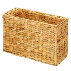 Water Hyacinth Toilet Paper Basket 6 X 15 X 10 4 Water Hyacinth Toilet Paper Basket 6 X 15 X 10 -mDesign 1600 Square JPG 17265MDBST OLa
