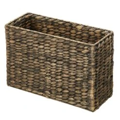 Water Hyacinth Toilet Paper Basket 6 X 15 X 10 5 Water Hyacinth Toilet Paper Basket 6 X 15 X 10 -mDesign 1600 Square JPG 17266MDBST OLa