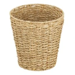 mDesign 57 Seagrass Wastebasket
