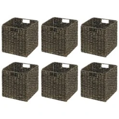 Seagrass Cube Basket 10.5 X 10.5 X 10.5 6 Seagrass Cube Basket 10.5 X 10.5 X 10.5 -mDesign 1600 Square JPG 17330MDHS.MAIN 3
