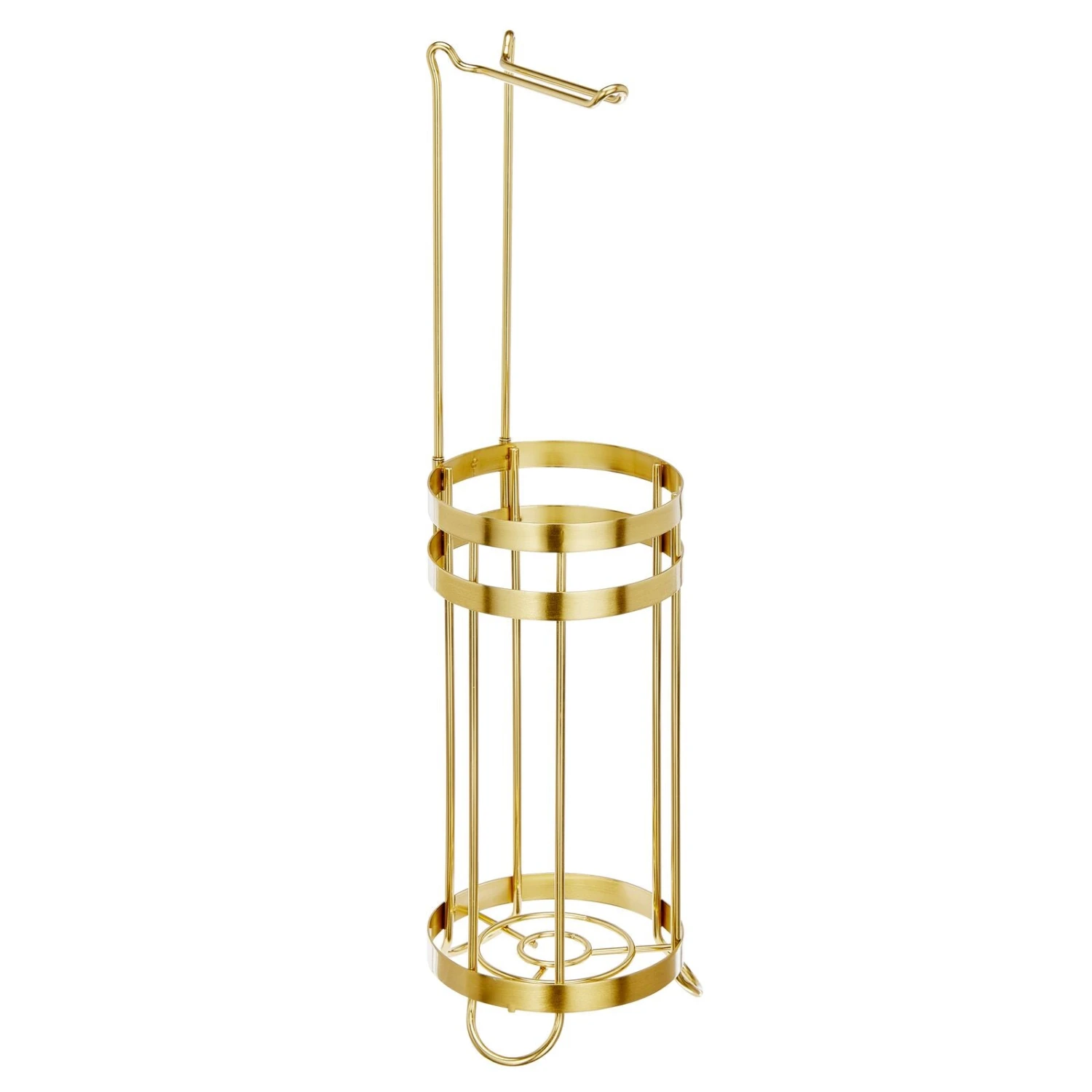 Toilet Paper Holder Stand with 3-Roll Reserve Toilet Paper Holder Stand With 3-Roll Reserve -mDesign 1600 Square JPG 17354MDBST OLa