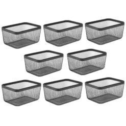 Wire Mesh Pantry Bin 12 X 9 X 6 7 Wire Mesh Pantry Bin 12 X 9 X 6 -mDesign 1600 Square JPG 17507MDK.MAIN 3
