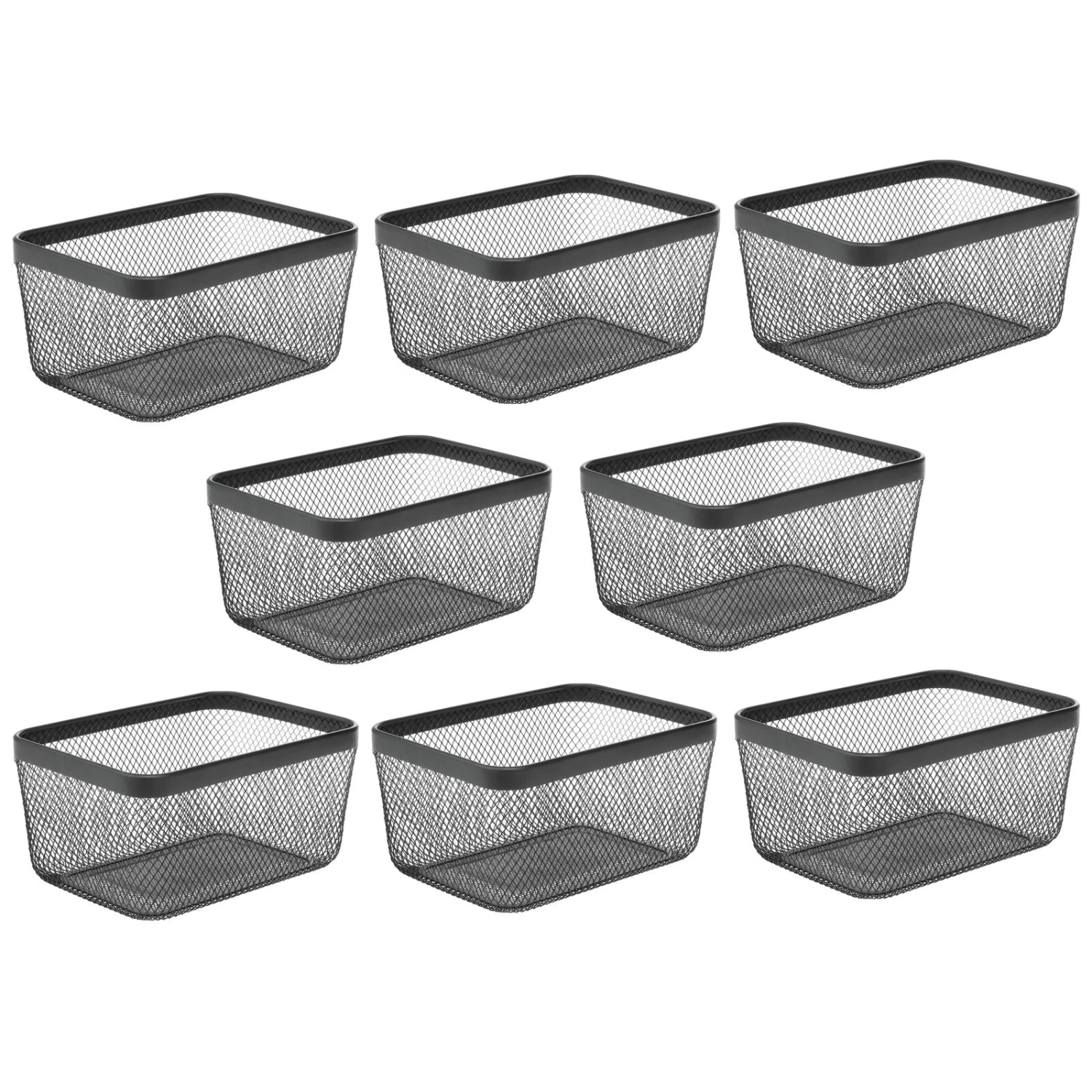Wire Mesh Pantry Bin 12 x 9 x 6 Wire Mesh Pantry Bin 12 X 9 X 6 -mDesign 1600 Square JPG 17507MDK.MAIN 3