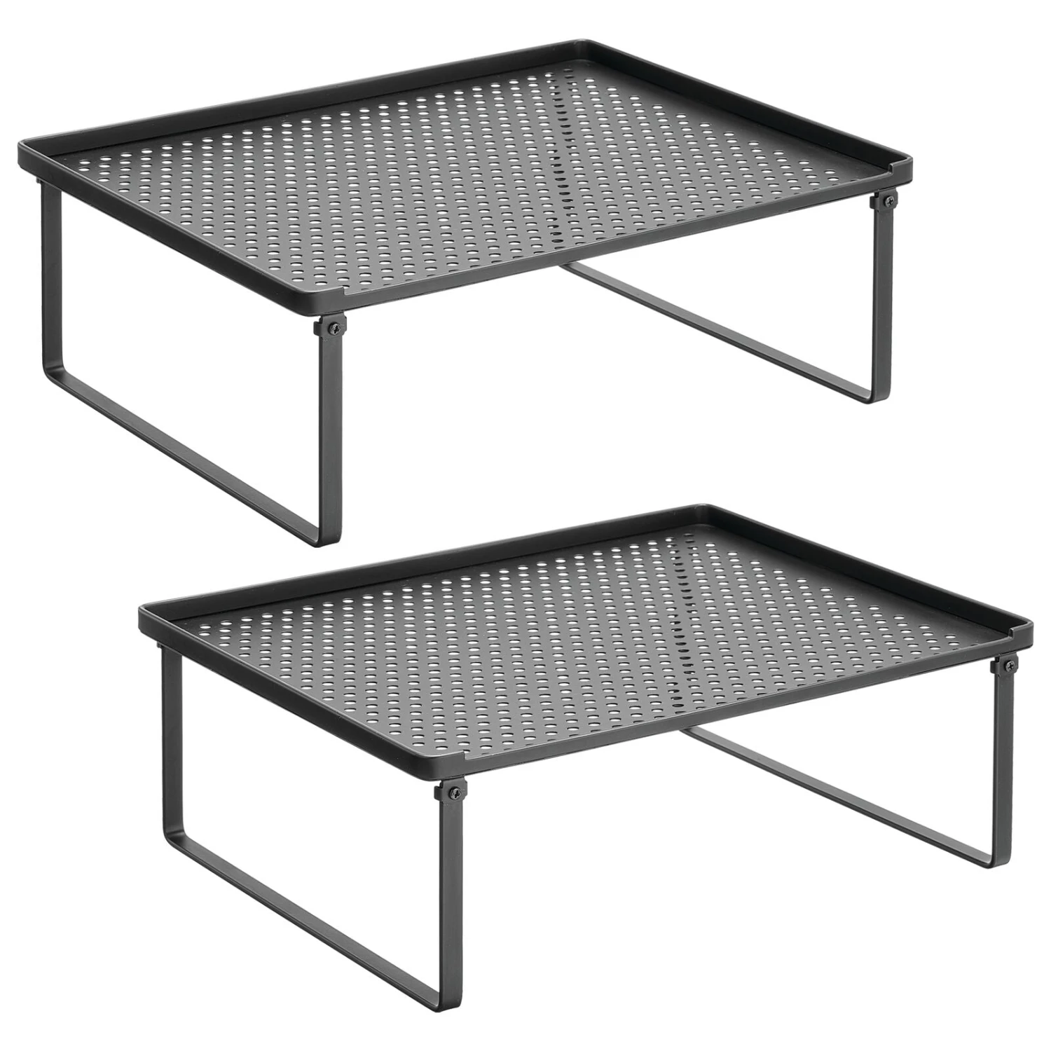 Stackable Kitchen Shelf Riser Stackable Kitchen Shelf Riser -mDesign 1600 Square JPG 17628MDK.MAIN 3