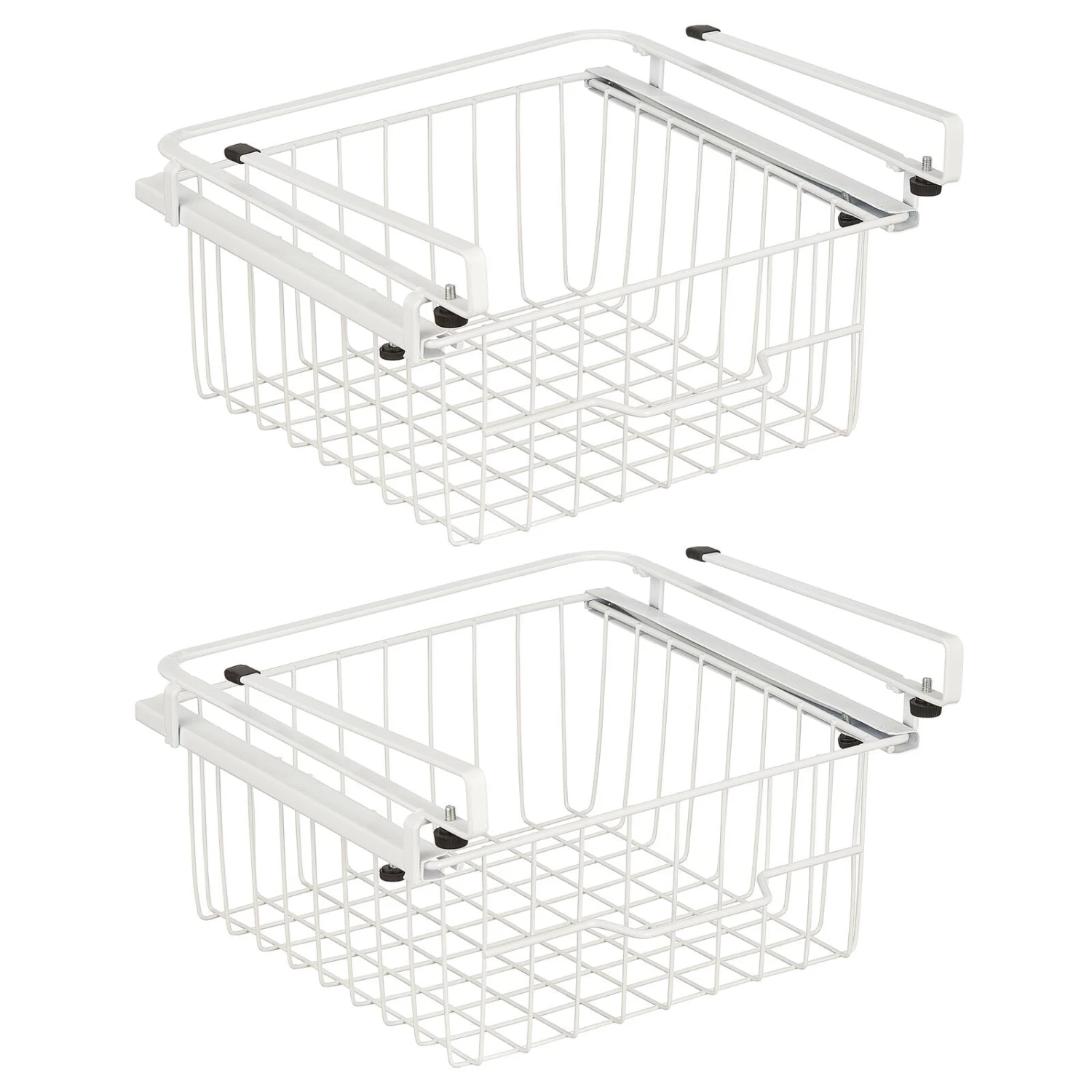 Under Shelf Sliding Basket 11 x 11 x 7 Under Shelf Sliding Basket 11 X 11 X 7 -mDesign 1600 Square JPG 18035MDK.MAIN 3