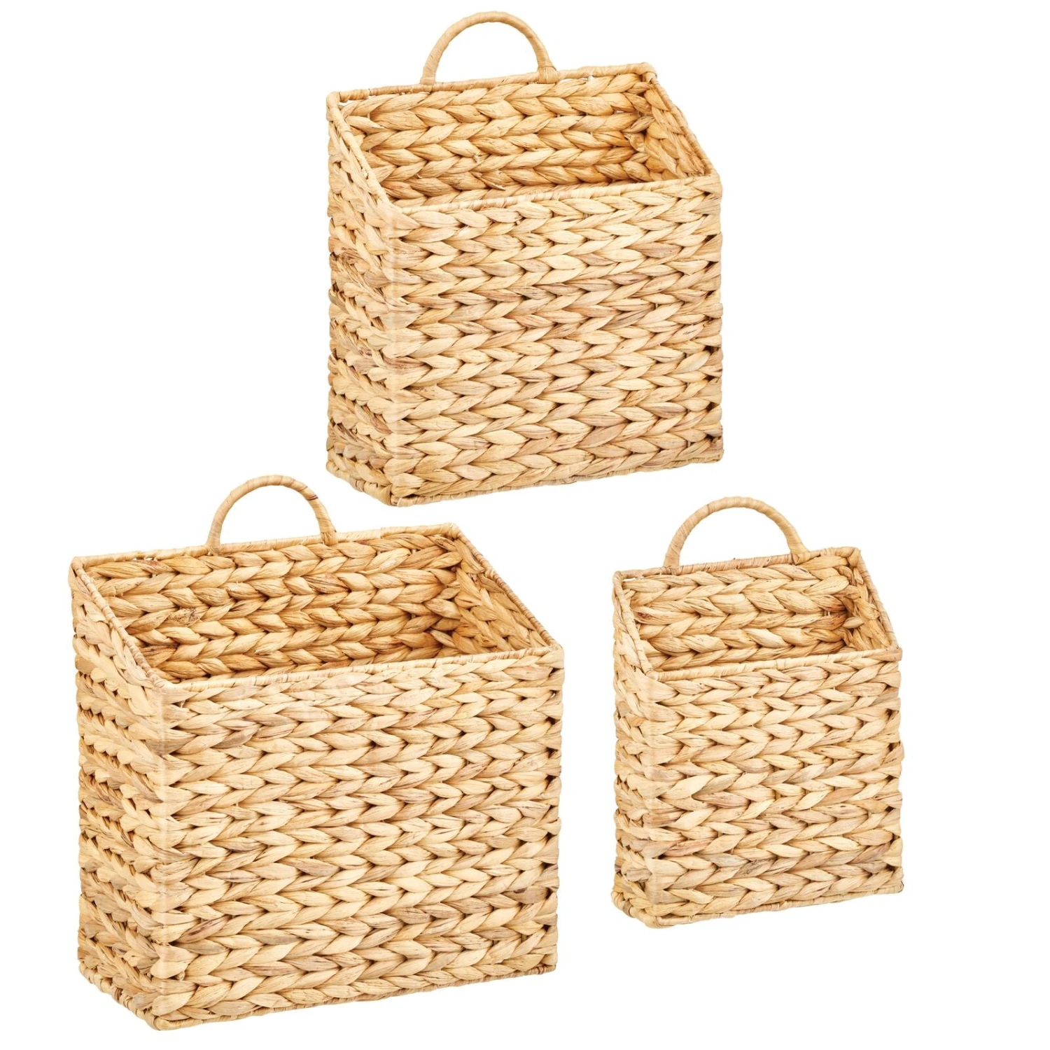 Hyacinth Wall Mount Basket Set Hyacinth Wall Mount Basket Set -mDesign 1600 Square JPG 18379MDHS.MAIN 3