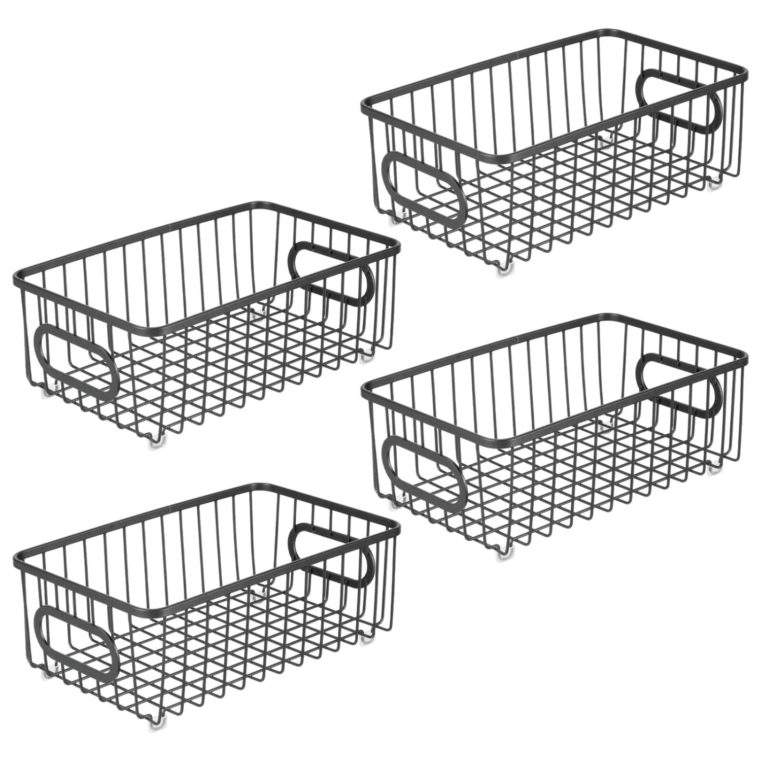 Wire Pantry Basket 10 x 6 x 3.5 Wire Pantry Basket 10 X 6 X 3.5 -mDesign 1600 Square JPG 18420MDK.MAIN 3