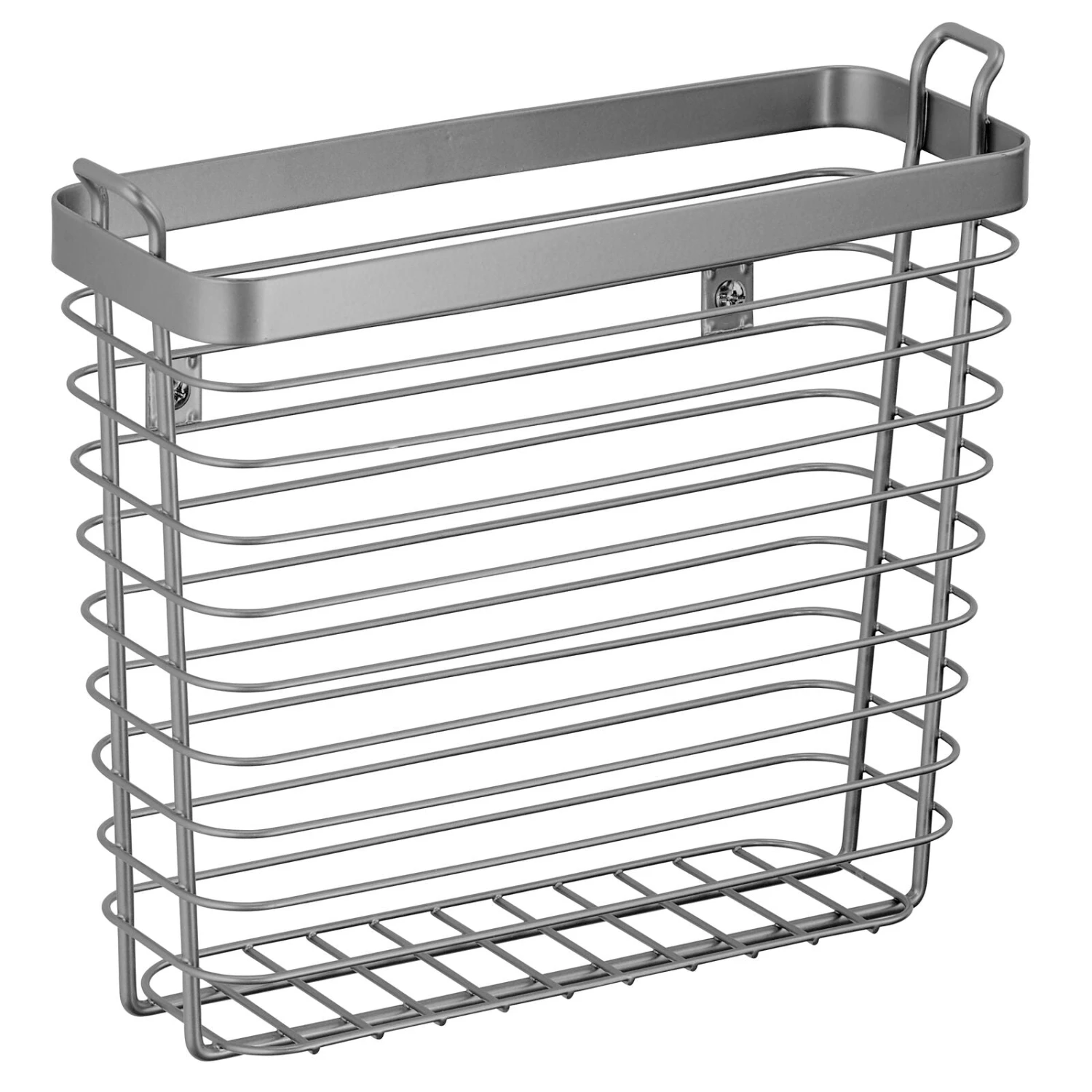 Wall Mounted Magazine Rack Wall Mounted Magazine Rack -mDesign 1600 Square JPG 18489MDBST.PT04