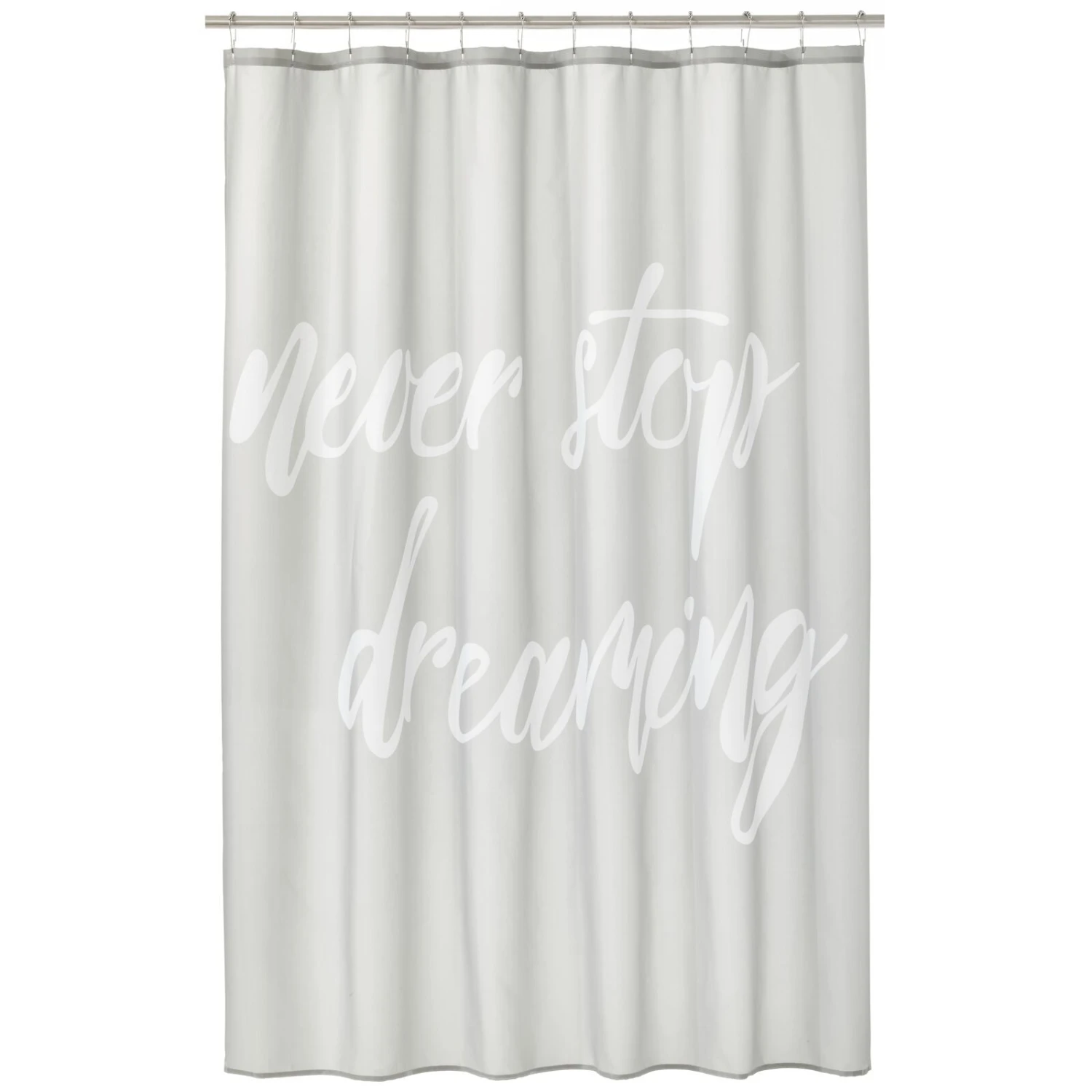 Never Stop Dreaming Shower Curtain Never Stop Dreaming Shower Curtain -mDesign 1600 Square JPG 18630MDSC 2