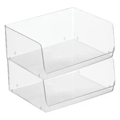 Stackable Open-Front Bin 12 X 15 X 6 5 Stackable Open-Front Bin 12 X 15 X 6 -mDesign 1600 Square JPG 18669MDK.MAIN 3