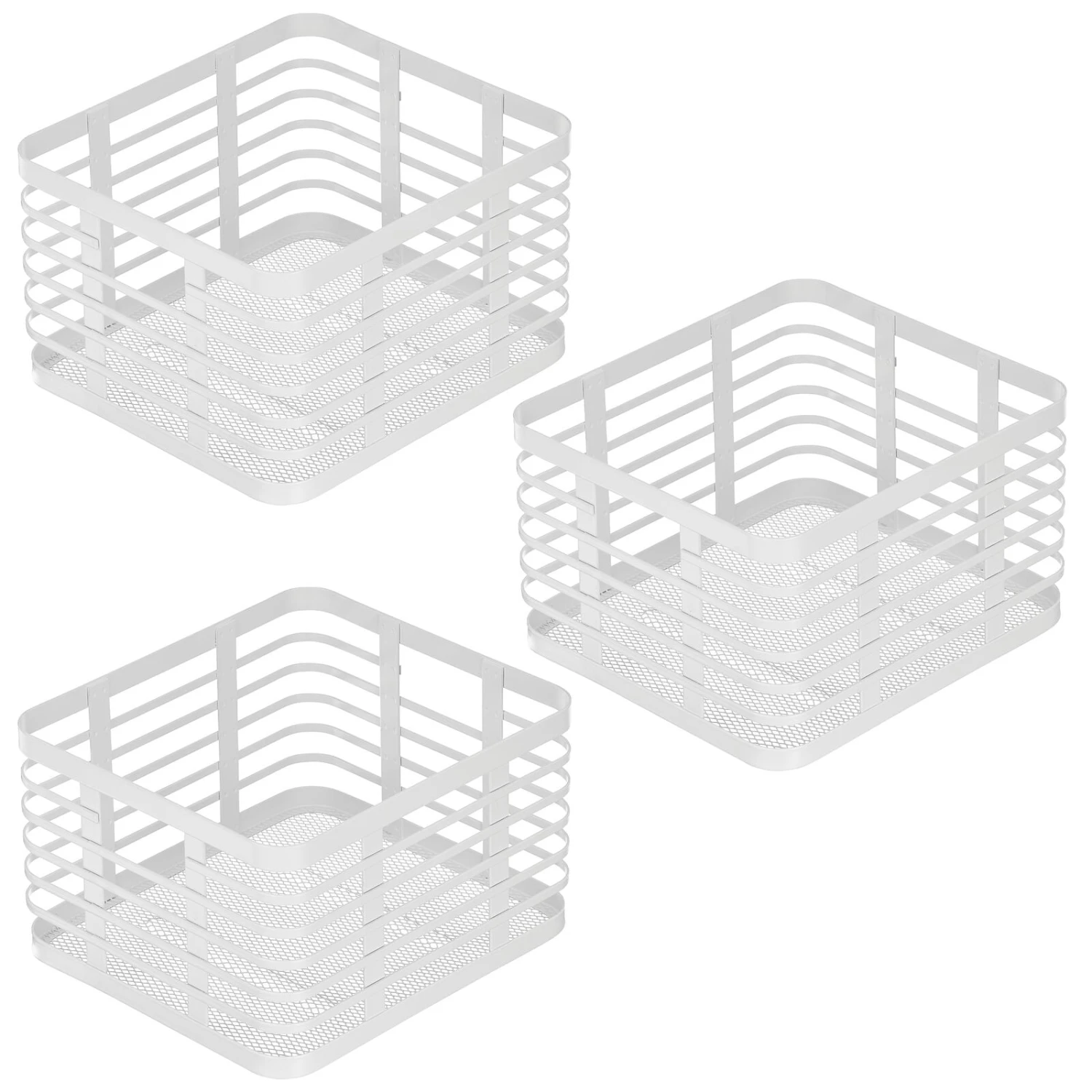 Wire Pantry Basket 10 x 9 x 6 Wire Pantry Basket 10 X 9 X 6 -mDesign 1600 Square JPG 18693MDK.MAIN 3