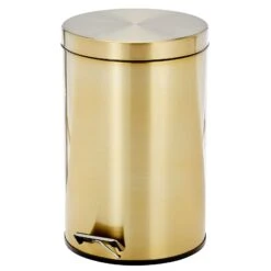 12-Liter Bathroom Step Trash Can 3 12-Liter Bathroom Step Trash Can -mDesign 1600 Square JPG 18816MDBST OLa
