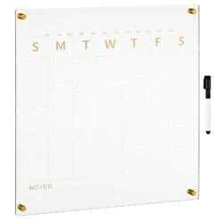 Wall Mount Monthly Calendar With Marker 8 Wall Mount Monthly Calendar With Marker -mDesign 1600 Square JPG 19220MDHS OLa