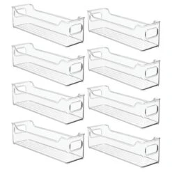 Stackable Refrigerator Bins 14.5 X 4 X 4 7 Stackable Refrigerator Bins 14.5 X 4 X 4 -mDesign 1600 Square JPG 19793MDK.MAIN 3