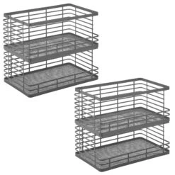 Stackable Wire Pantry Baskets 11 X 18 X 7.5 3 Stackable Wire Pantry Baskets 11 X 18 X 7.5 -mDesign 1600 Square JPG 19819MDK.MAIN 3 575319de 482a 4b4b 808c 331dcc98662f