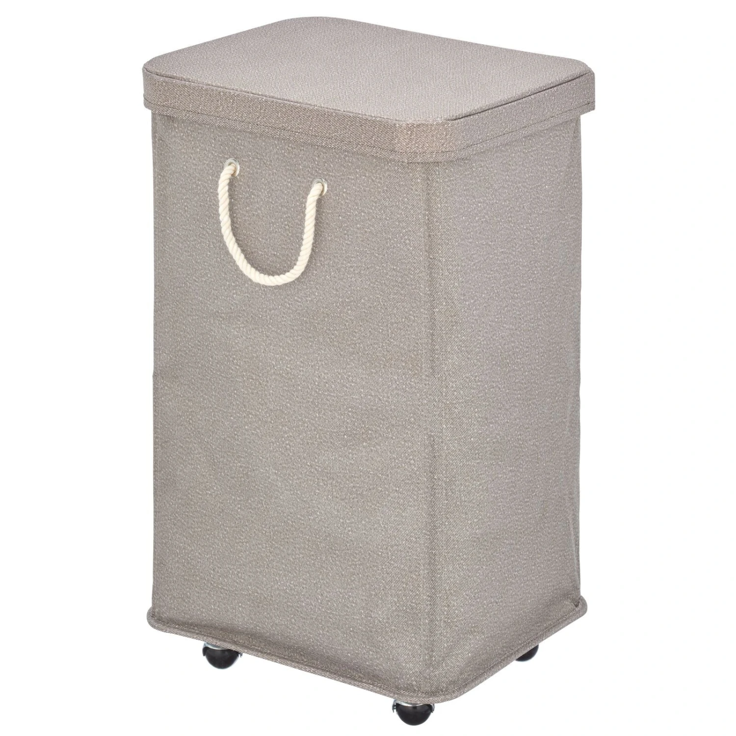 Rolling Laundry Hamper Rolling Laundry Hamper -mDesign 1600 Square JPG 20018MDL OLa