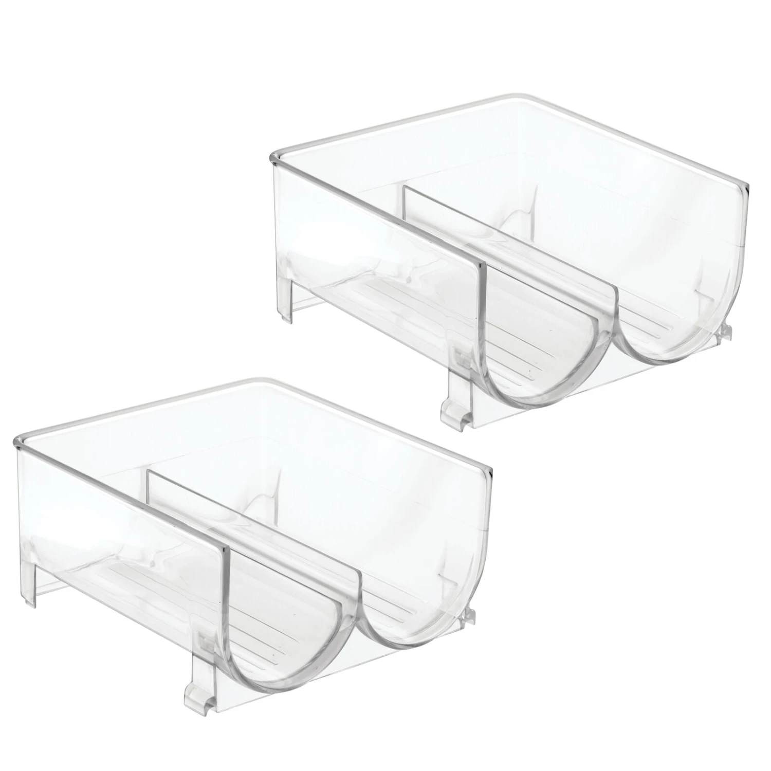 Stackable Double Bottle Storage Rack Stackable Double Bottle Storage Rack -mDesign 1600 Square JPG 2020MDK.PT01