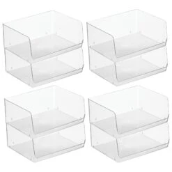 Stackable Open-Front Bin 12 X 15 X 6 7 Stackable Open-Front Bin 12 X 15 X 6 -mDesign 1600 Square JPG 20430MDK.MAIN 3