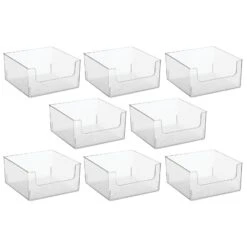 Open Front Kitchen Bin 12 X 12 X 6 6 Open Front Kitchen Bin 12 X 12 X 6 -mDesign 1600 Square JPG 20435MDK.MAIN 3