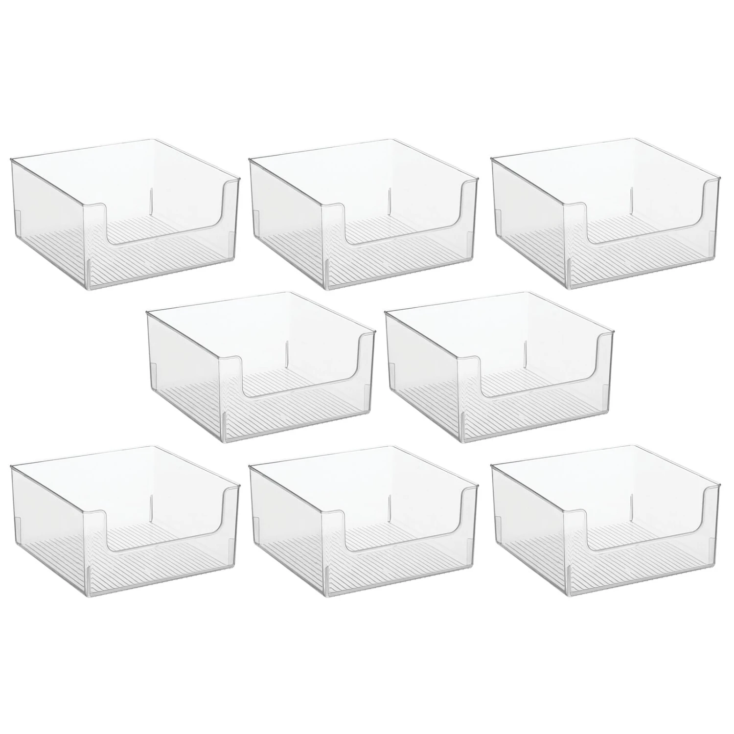 Open Front Kitchen Bin 12 x 12 x 6 Open Front Kitchen Bin 12 X 12 X 6 -mDesign 1600 Square JPG 20435MDK.MAIN 3