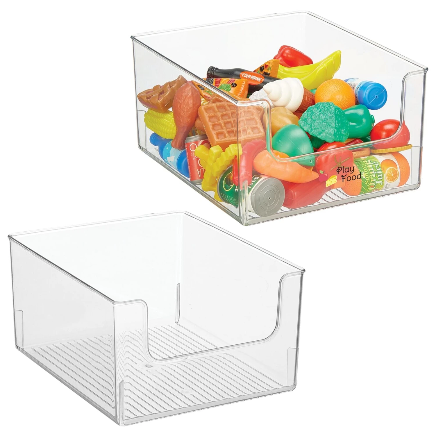 Front Dip Bin with Labels 12 x 10 x 6 Front Dip Bin With Labels 12 X 10 X 6 -mDesign 1600 Square JPG 20453MDT.MAIN 5