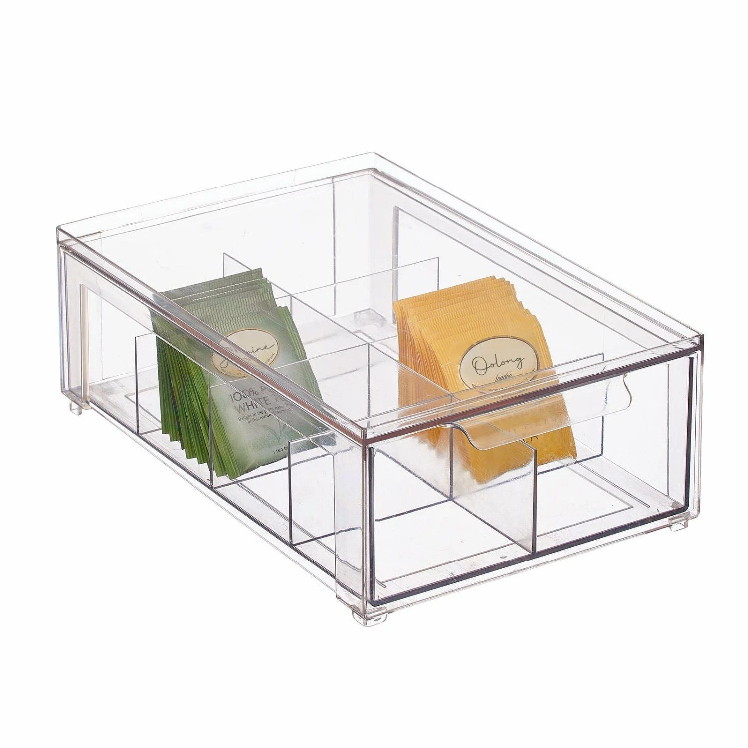 8-Section Kitchen Storage Drawer 13 x 8 x 4 8-Section Kitchen Storage Drawer 13 X 8 X 4 -mDesign 1600 Square JPG 20588MDK OLc