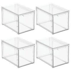 Stackable Closet Storage Drawer 12 X 8 X 8 6 Stackable Closet Storage Drawer 12 X 8 X 8 -mDesign 1600 Square JPG 20593MDCO.MAIN 3 382ad2ab e705 4bdb bec7 f149fd110a5a