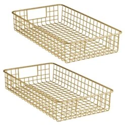 Wire Pantry Basket 16 X 9 X 3 3 Wire Pantry Basket 16 X 9 X 3 -mDesign 1600 Square JPG 20625MDK.MAIN 3