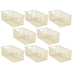 Wire Pantry Basket 16 X 9.25 X 6 6 Wire Pantry Basket 16 X 9.25 X 6 -mDesign 1600 Square JPG 20629MDK.MAIN 3