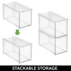 Stackable Kitchen Storage Drawer 14 X 7 X 8 3 Stackable Kitchen Storage Drawer 14 X 7 X 8 -mDesign 1600 Square JPG 20697MDCO.PT02