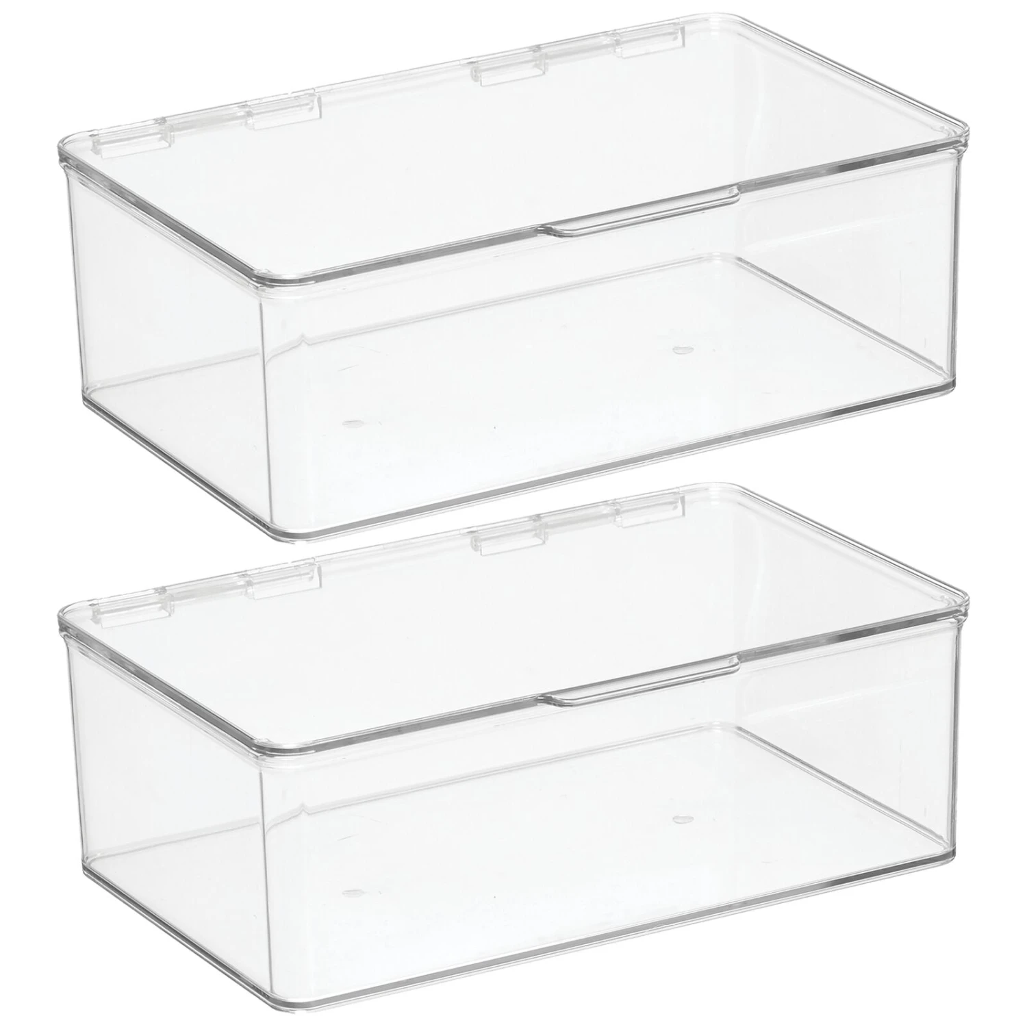 Hinged-Lid Craft Storage Box 7 x 10.5 x 3.5 Hinged-Lid Craft Storage Box 7 X 10.5 X 3.5 -mDesign 1600 Square JPG 21226MDBST.MAIN 3