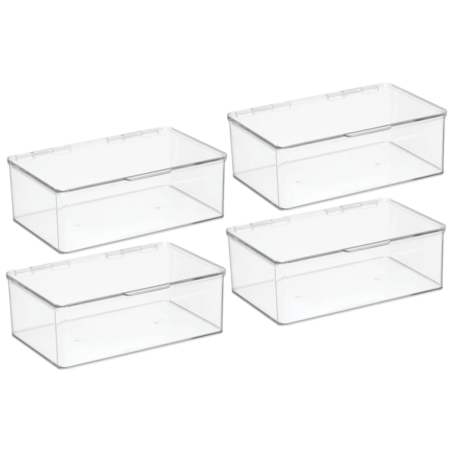 Hinged-LidKitchen Storage Box 7 x 10.5 x 3.5 Hinged-LidKitchen Storage Box 7 X 10.5 X 3.5 -mDesign 1600 Square JPG 21227MDBST.MAIN 3