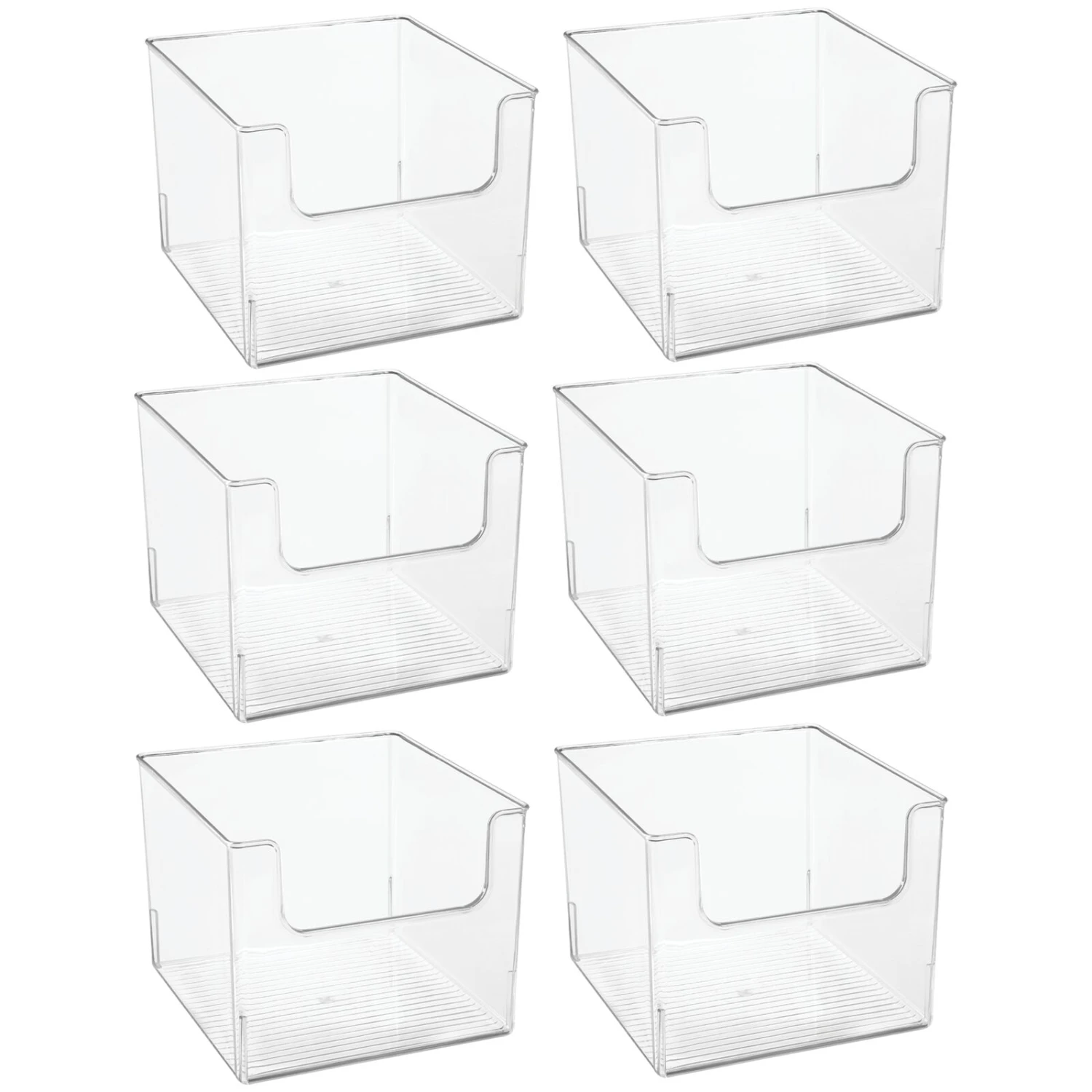 Open Front Kitchen Storage Bin 10 x 10 x 8 Open Front Kitchen Storage Bin 10 X 10 X 8 -mDesign 1600 Square JPG 21283MDK.MAIN 3