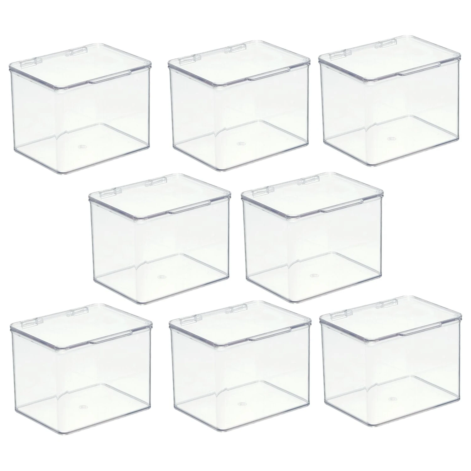Hinged-Lid Kitchen Storage Box 6 x 7 x 5 Hinged-Lid Kitchen Storage Box 6 X 7 X 5 -mDesign 1600 Square JPG 21302MDO.MAIN 3