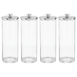 Tall Airtight Kitchen Canisters 6 Tall Airtight Kitchen Canisters -mDesign 1600 Square JPG 21521MDK.MAIN 3