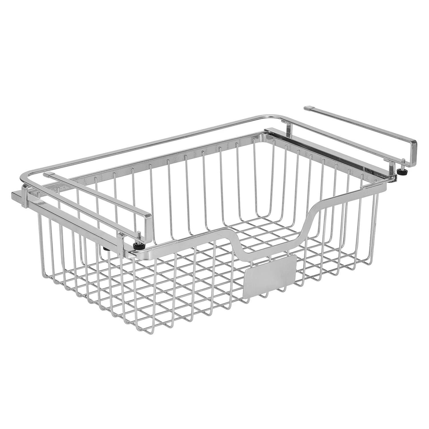 Under Shelf Sliding Basket with Label Plate 11 x 17 x 7 Under Shelf Sliding Basket With Label Plate 11 X 17 X 7 -mDesign 1600 Square JPG 21748MDK OLa