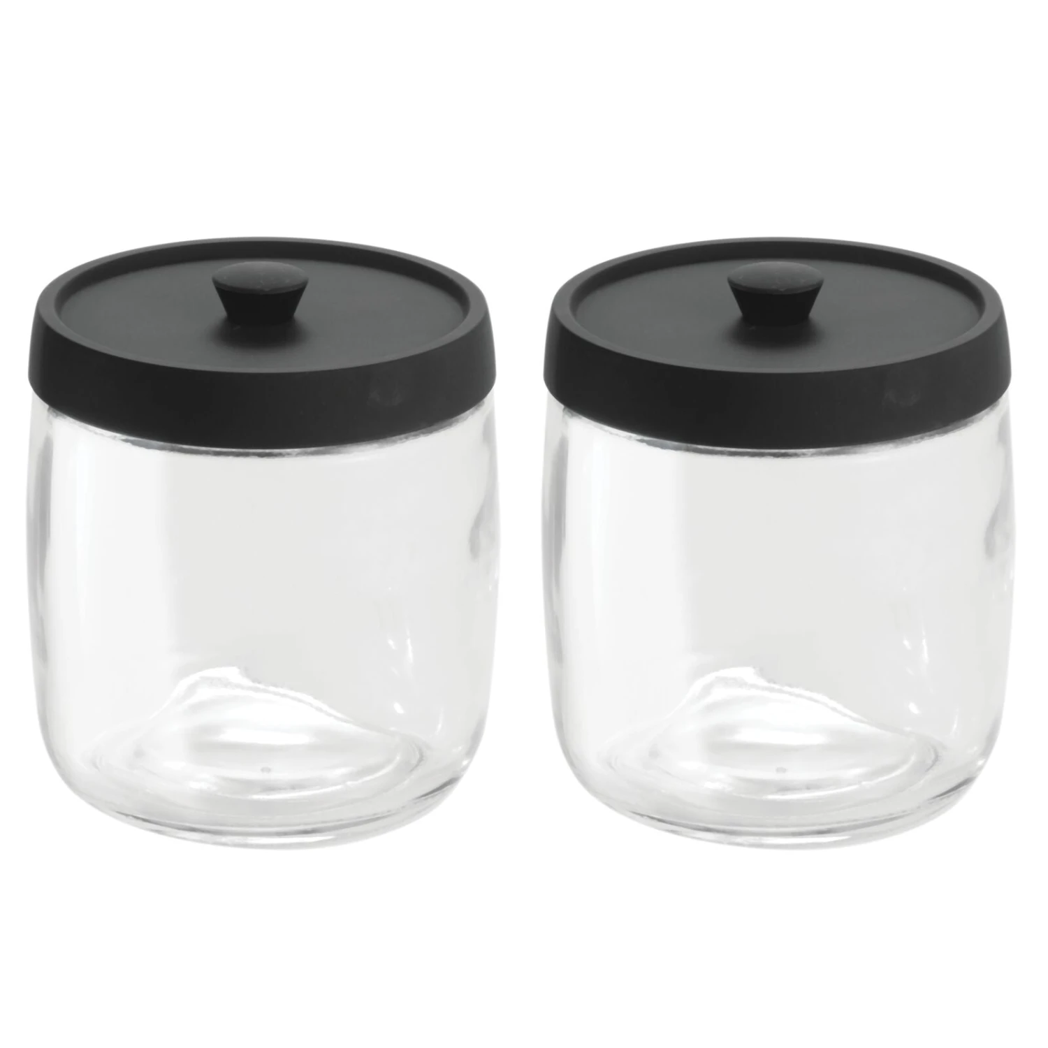 Glass Vanity Canister Set Glass Vanity Canister Set -mDesign 1600 Square JPG 3319MDBA.PT02