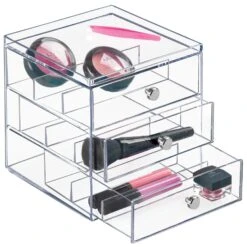3-Drawer Makeup Organizer
