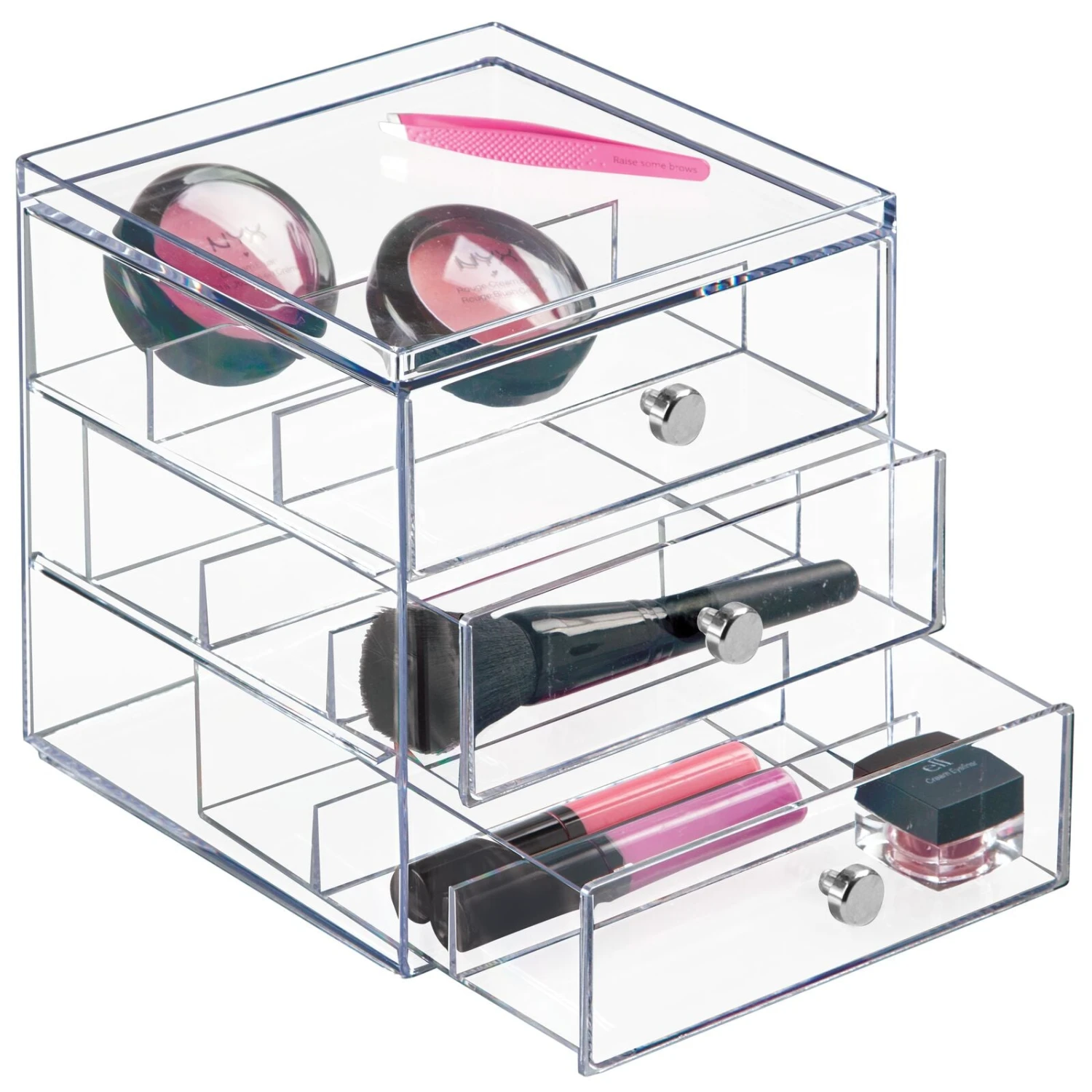 3-Drawer Makeup Organizer 3-Drawer Makeup Organizer -mDesign 1600 Square JPG 36230MDC.MAIN