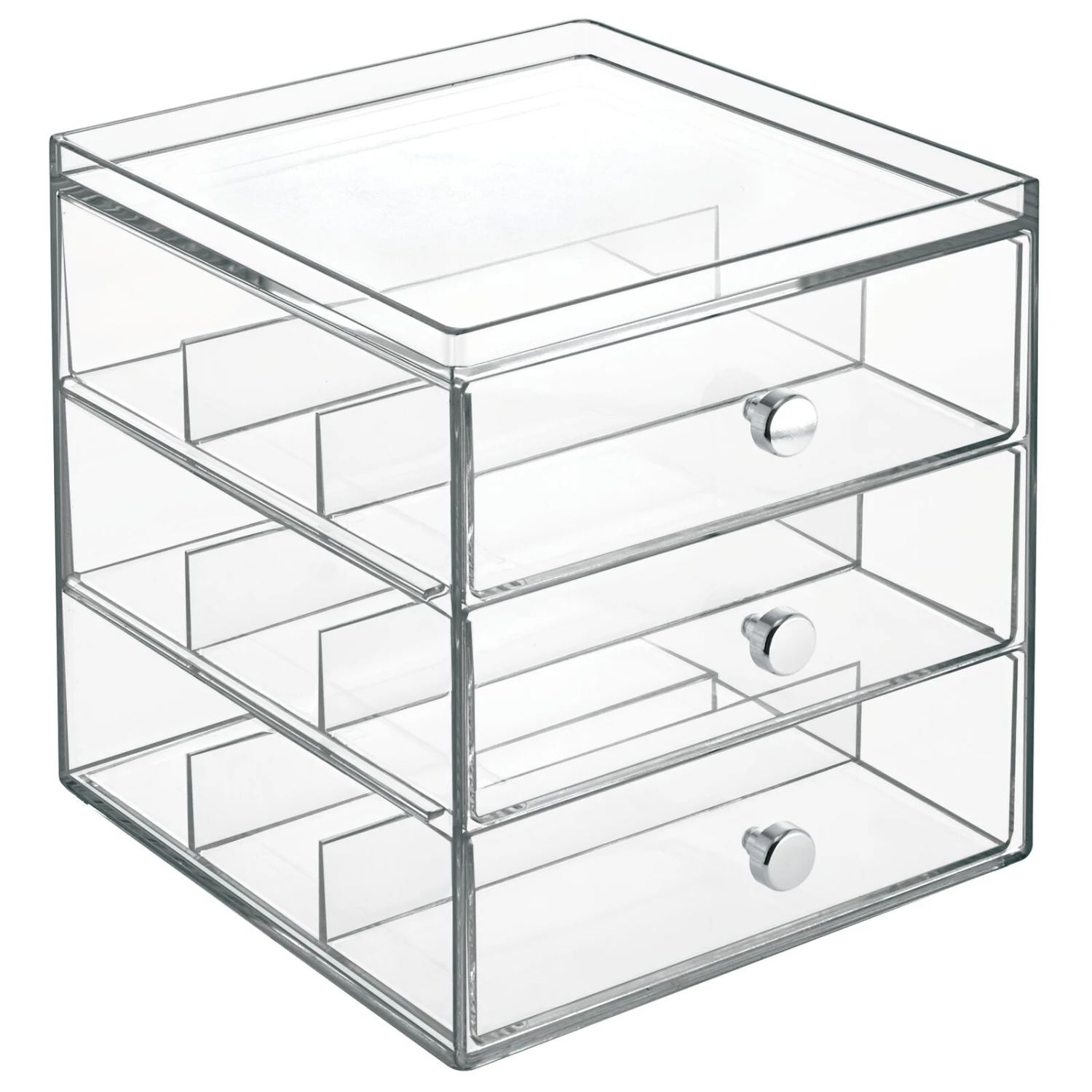 3-Drawer Makeup Organizer 3-Drawer Makeup Organizer -mDesign 1600 Square JPG 36230MDC.PT02