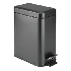 5-Liter Bathroom Step Trash Can