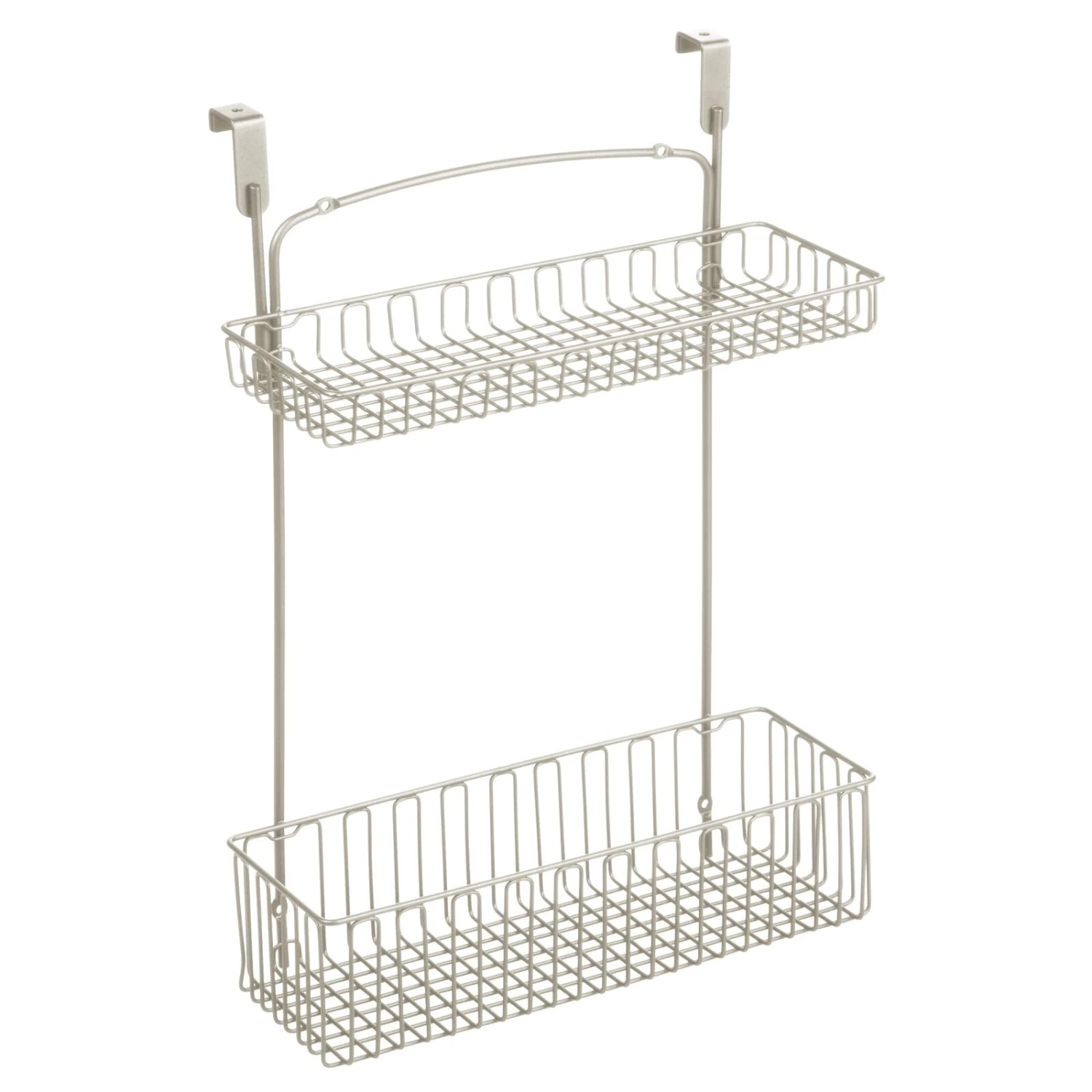 2-Tier Over the Cabinet Door Organizer 5 x 11.5 x 15 2-Tier Over The Cabinet Door Organizer 5 X 11.5 X 15 -mDesign 1600 Square JPG 50165 OLb