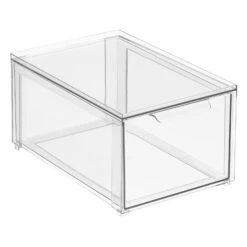 Stackable Closet Storage Drawer 12 X 8 X 6 6 Stackable Closet Storage Drawer 12 X 8 X 6 -mDesign 1600 Square JPG RFQ 33621 OLk 6d7dafee dde3 457b 8e3a 1bb31de1f136