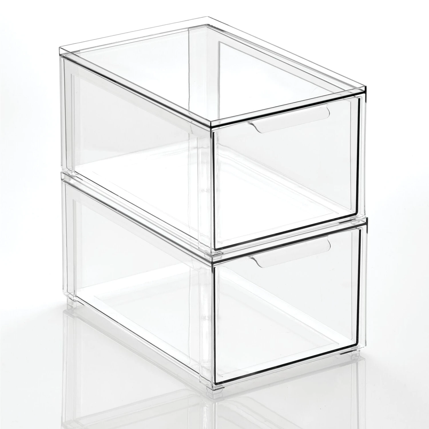 Stackable Closet Storage Drawer 12 x 8 x 6 Stackable Closet Storage Drawer 12 X 8 X 6 -mDesign 1600 Square JPG RFQ 33621 2