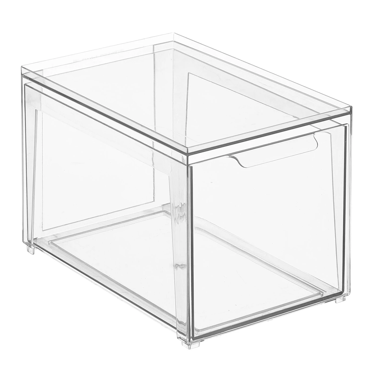 Stackable Closet Storage Drawer 12 x 8 x 8 Stackable Closet Storage Drawer 12 X 8 X 8 -mDesign 1600 Square JPG RFQ 40228 clear OLa 416a6ed1 fee3 44a5 9725 4725b2d7cbdc