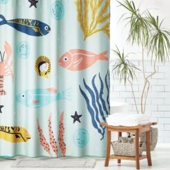 Under The Sea Shower Curtain 2 Under The Sea Shower Curtain -mDesign 2000 300DPI 22352MDSC 3