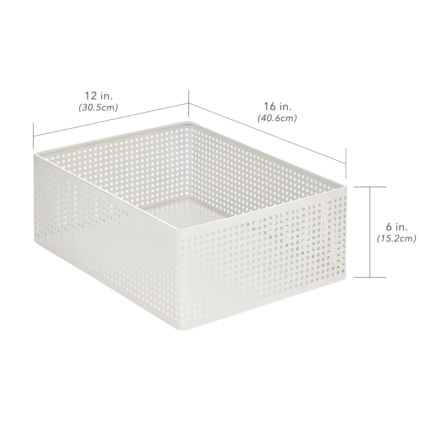 Perforated Bin 16 x 12 x 6 Perforated Bin 16 X 12 X 6 -mDesign 2000 300DPI 22760MD dims