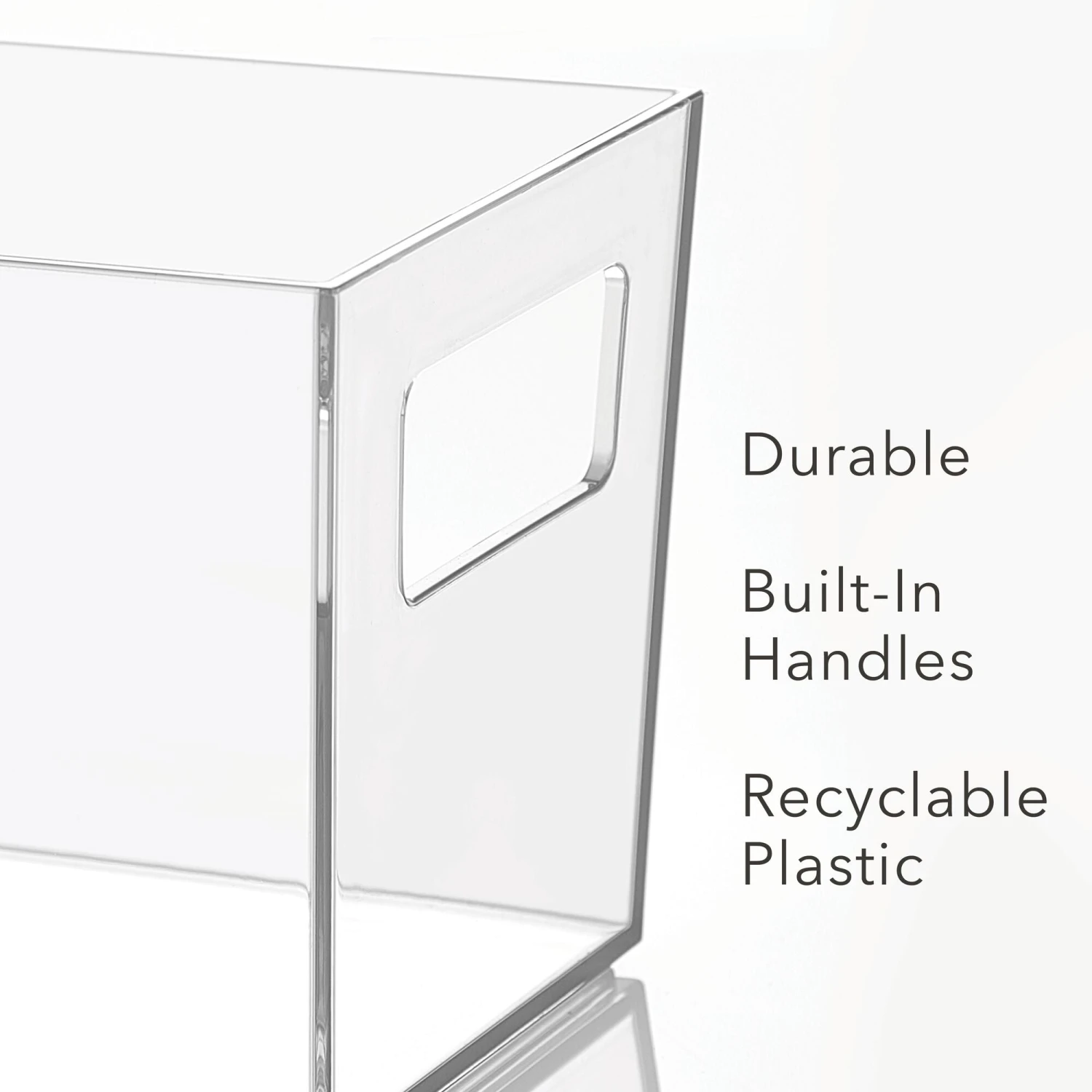 Bin with Handles 16 x 5 x 5 Bin With Handles 16 X 5 X 5 -mDesign 2000 300DPI 22787MD detail